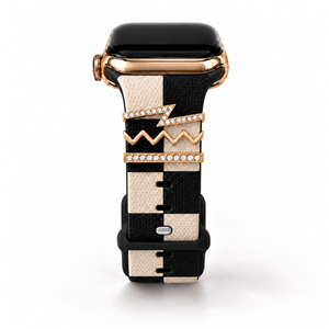 Downtown Sophisticated Noire Smart Watch Band