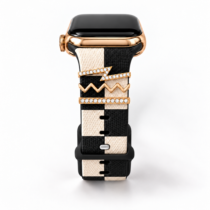 Downtown Sophisticated Noire Smart Watch Band