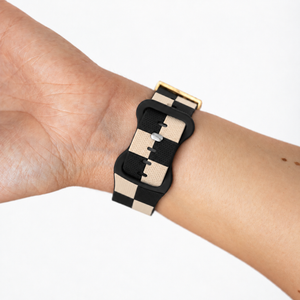 Downtown Sophisticated Noire Smart Watch Band