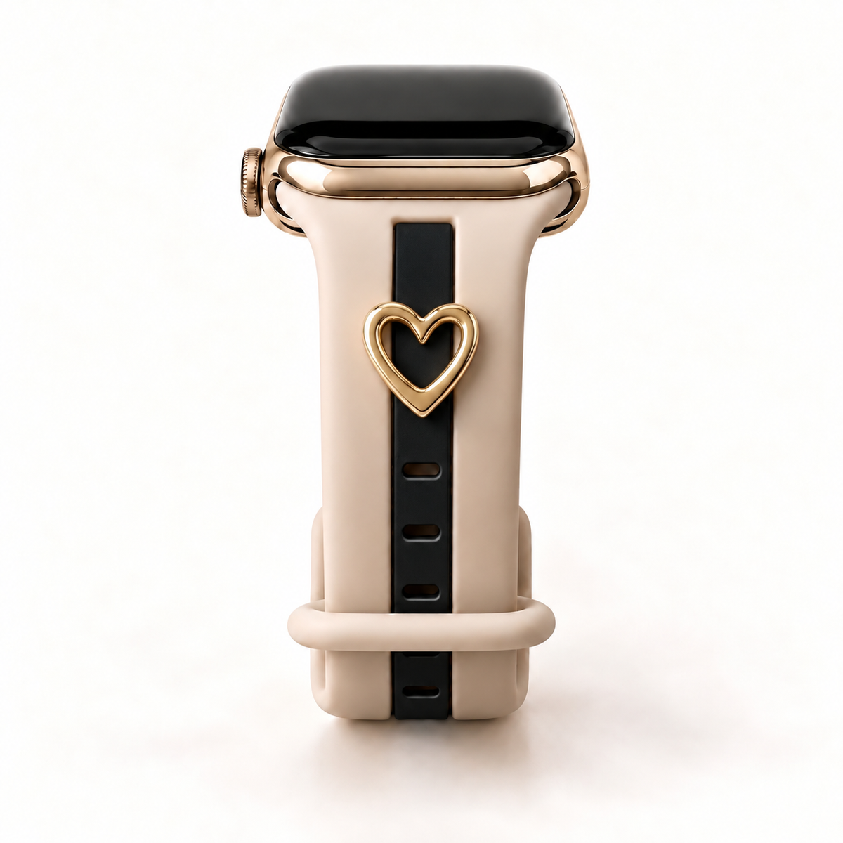 Skye Nude Sand & Black Smart Watch Band