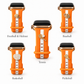 Skye Orange & White Smart Watch Band