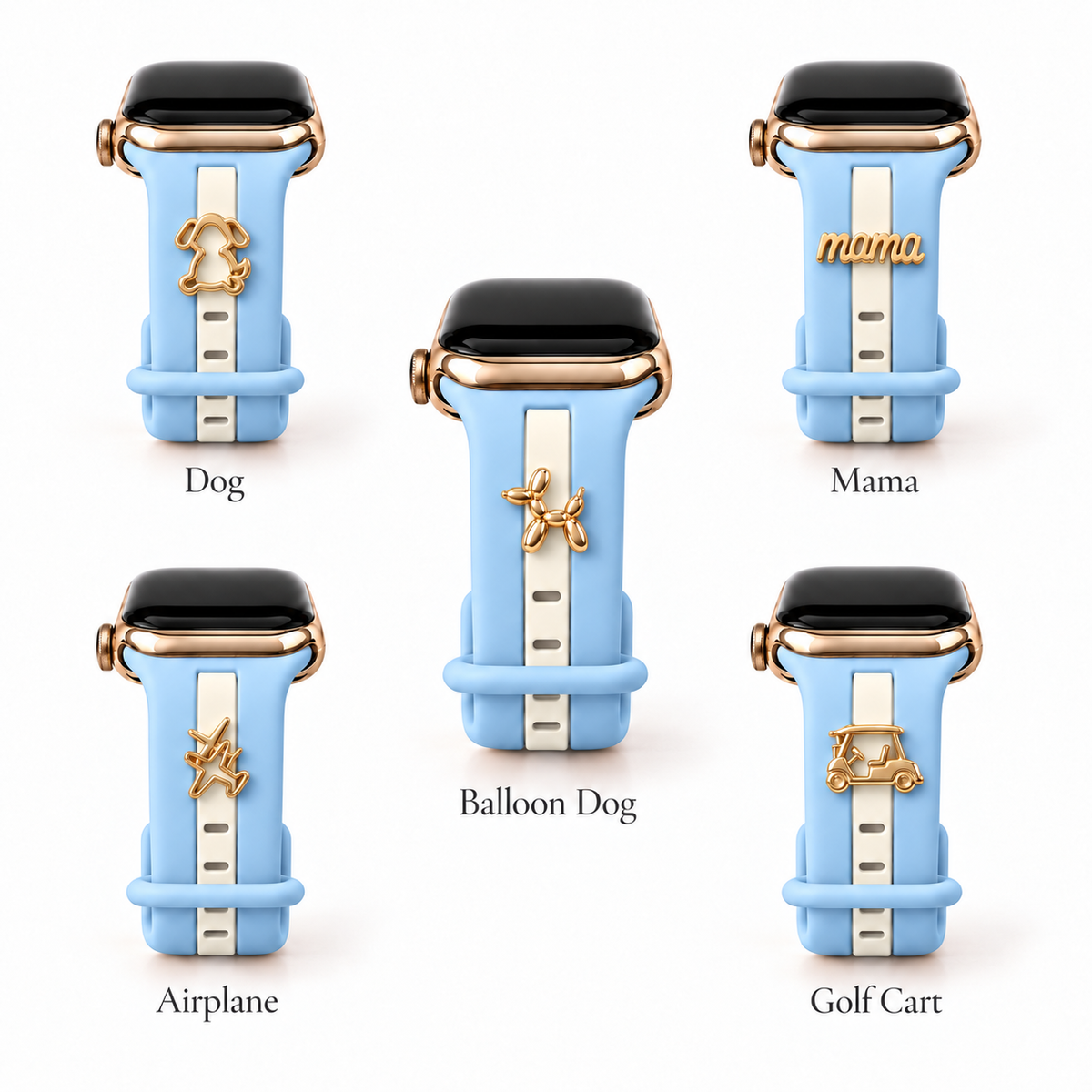 Skye Lady Daphne B Blue Smart Watch Band