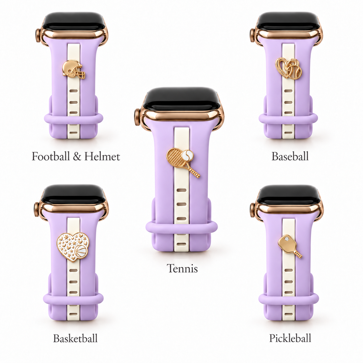 Skye Queen Charlotte Lavender Smart Watch Band