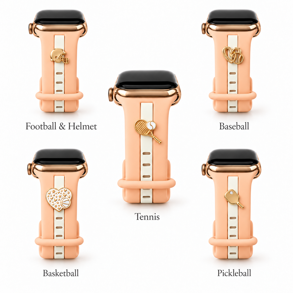 Skye Lady Penelope Peach Smart Watch Band