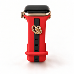 Skye Red & Black Smart Watch Band