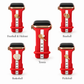 Skye Red & White Smart Watch Band