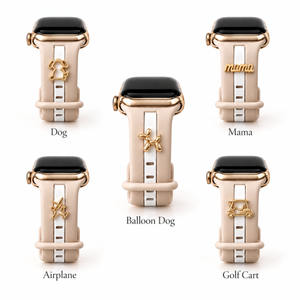 Skye Nude Sand and White Smart Watch Band