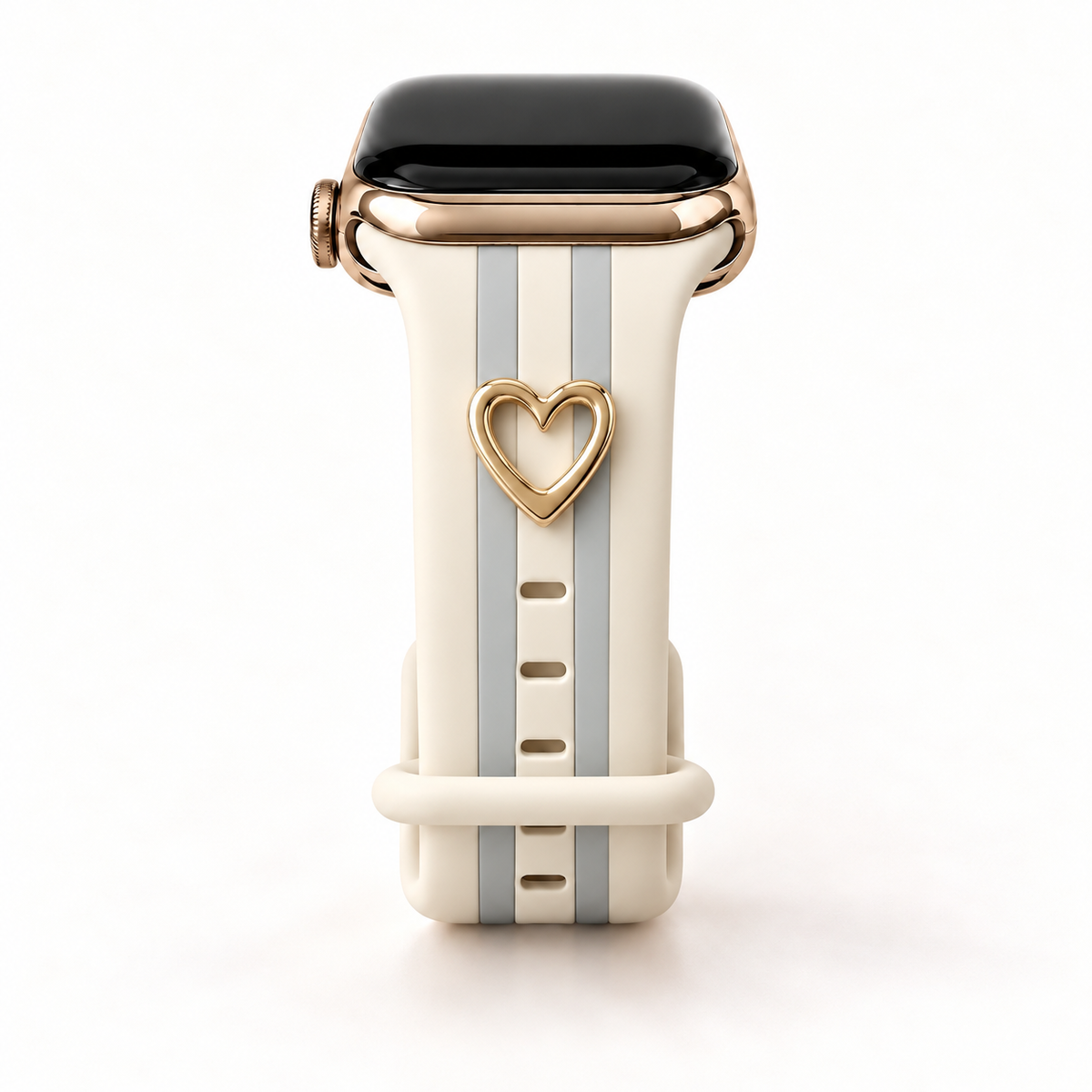 Skye Ivory & Gray Smart Watch Band