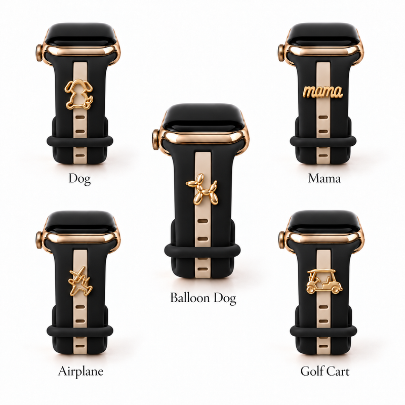 Skye Black & Nude Sand Smart Watch Band