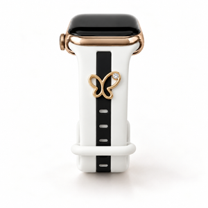 Skye Winter White & Black Night Smart Watch Band