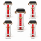 Skye White & Red Smart Watch Band