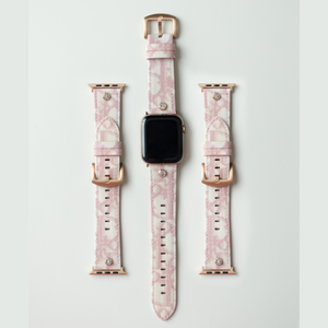 Authentic UpCycled C. Dior Pink Watch Band