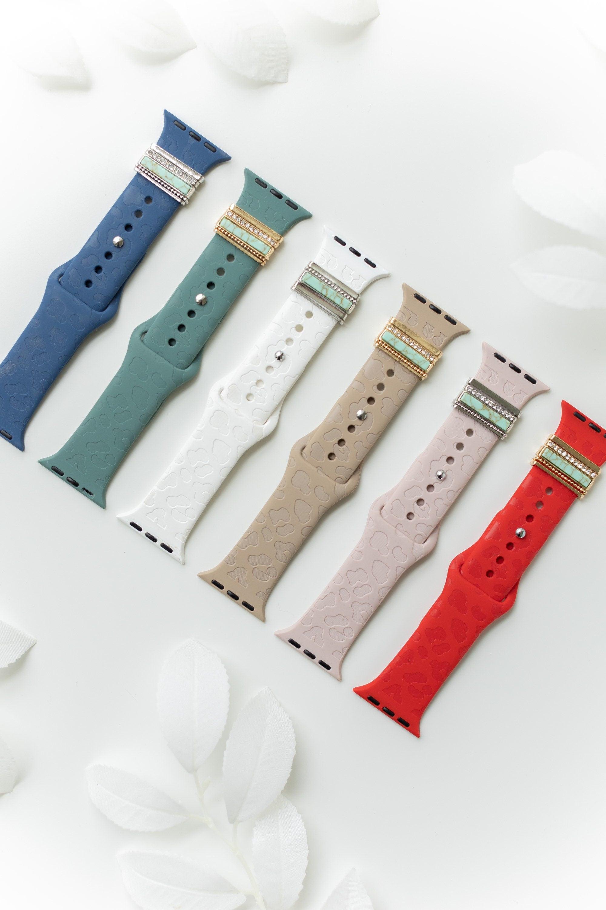 Eva Turquoise Apple Watch Band Moody Green – Strawberry Avocados