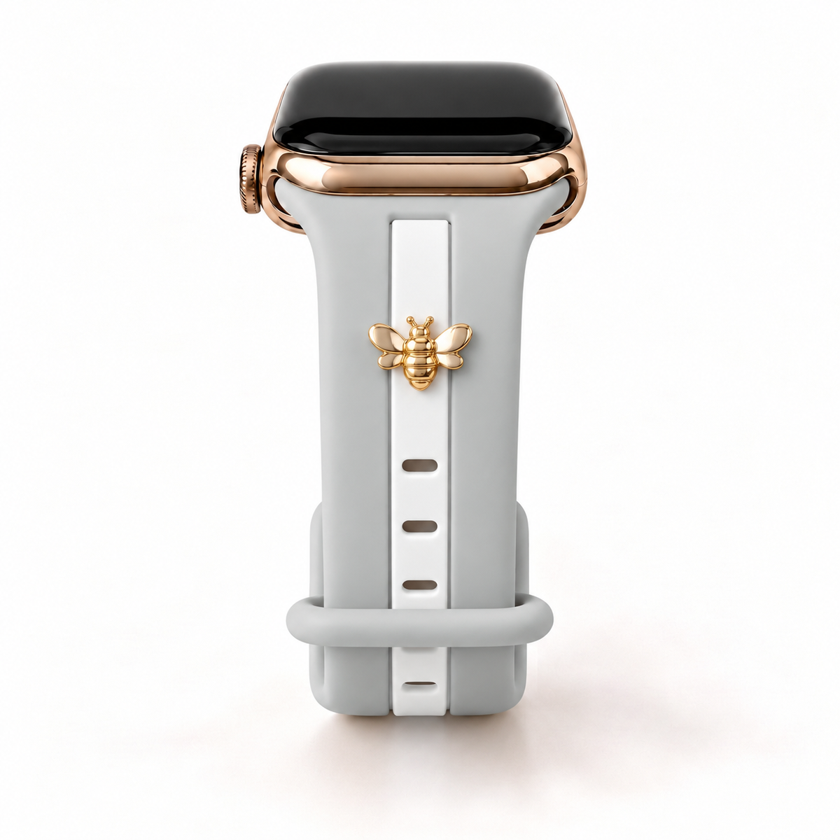 Skye Gray & White Smart Watch Band