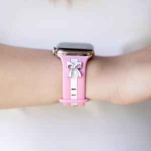 “It Girl” Doll Pink Apple Watch Band - Strawberry Avocados
