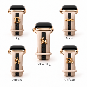 Skye Nude Sand & Black Smart Watch Band