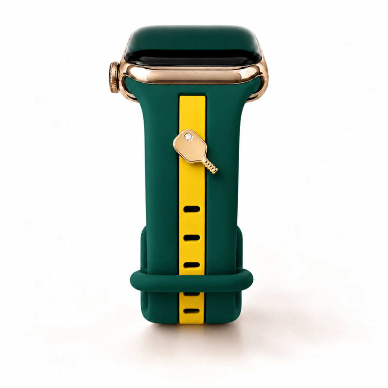 Skye Green & Yellow Smart Watch Band