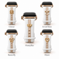 Skye White & Nude Sand Smart Watch Band